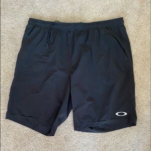 Black Oakley shorts